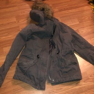 Lightweight winter coat.